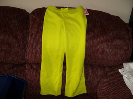 Circo French Terry Lime Green Pants Size 6/6X Girl&#39;s NEW - $13.87