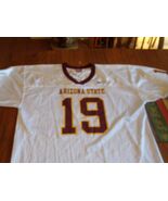 ARIZONA STATE "SUN DEVILS" Football White #19 Jersey (XXL) Licensed NWT ... - $23.75