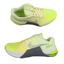 Nike Metcon 8 Gym Training Shoes Womens Size 9.5 Citron Grey NEW DO9327-801 - £67.74 GBP