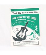 That Big Rock Candy Mt Guitar Sheet Music Oahu Rhythm Style Note Course ... - £12.40 GBP