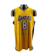 Nike Los Angeles Lakers Kobe Bryant 8 Gold Swingman Vintage Jersey Mens ... - $3,501.21 MXN