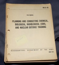 Nam Tech Manual: Planning &amp; Conducting Cbr &amp; Nuclear Defense TRAININFM-21-48 - £11.86 GBP