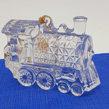 Waterford Marquis Annual Bell Train Crystal Christmas Ornament Vtg - $28.04