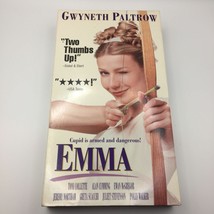 VHS 1995 Emma Film Jane Austen Gwyneth Paltrow Jeremy Northam Douglas McGrath - £15.73 GBP
