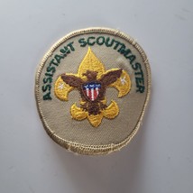 BSA Boy Scouts Of America Assistant Scoutmaster 3&quot; Patch Vintage - $4.99