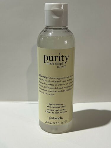 Philosophy Purity Made Simple Hydra-essence With Coconut Water 6.7 OZ New - $12.75