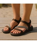 Skechers Women’s Sporty Sandal — Chocolate/Teal, Size 7 (Hook &amp; Loop, Ve... - $1,095.56 MXN