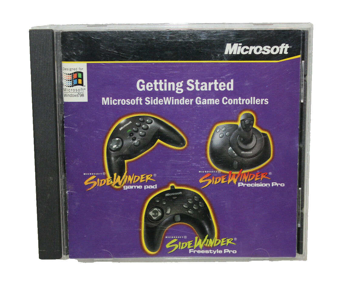 Primary image for MICROSOFT WINDOWS 98 GETTING STARTED CD SIDEWINDER GAME CONTROLLERS X03-78699