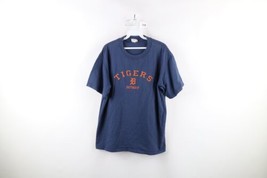 Vtg Mens Medium Faded Spell Out Old English D Detroit Tigers Baseball T-... - £25.85 GBP