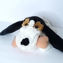 Embrace Basset Hound Dog Puppy With Bone  Plush Stuffed Full Body Hand P... - £21.35 GBP
