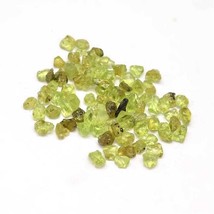 Natural gemstone Peridot Chip Beads, No Hole/Undrilled, 3~9x1~4mm  WP3 - £15.17 GBP