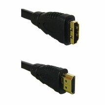 2m HDMI Extension Cable - 24k Gold Plated - 1080p - v1.3 - Audio &amp; Video... - $22.00