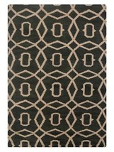 Glitzy Rugs UBSN00533K1301A15 8 x 10 ft. Hand Knotted Wool Geometric Rectangle A - £306.98 GBP