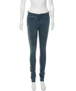 Helmut Lang Storm Wash Dusty Blue Skinny Leggings Jeans 24 0 - $54.70 CAD