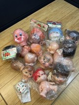 Vintage 10+ Darice Doll Head Dollmaking Crafts KG JD - £42.84 GBP