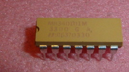 NEW 14PCS DALE M8340101M3300GA IC RESISTOR NETWORK FIXED 14-PIN DIP MIL ... - $35.00