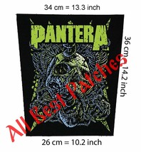 Pantera 2 Big Back patch metal Gojira Neurosis Damageplan Down Rebel Mee... - £23.45 GBP