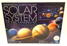 Solar System Model Making Kit 3-Dimensional Glow-In_The-Dark - £7.10 GBP