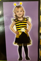 Totally Ghoul Toddler Girl Lil Bumblebee Fairy Costume - £15.56 GBP
