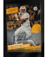 2017 PRESTIGE ROOKIE AUTOGRAPHS #229 R. JOSHUA DOBBS (BOLD BLUE INK) - $64.35