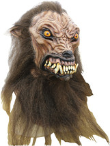 Scary Wolfhound Mask Brown/Tan - £159.33 GBP