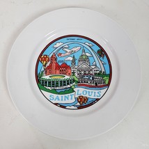 Vintage 1988 Saint Louis Collector Plate Ceramic 8&quot; - £13.27 GBP