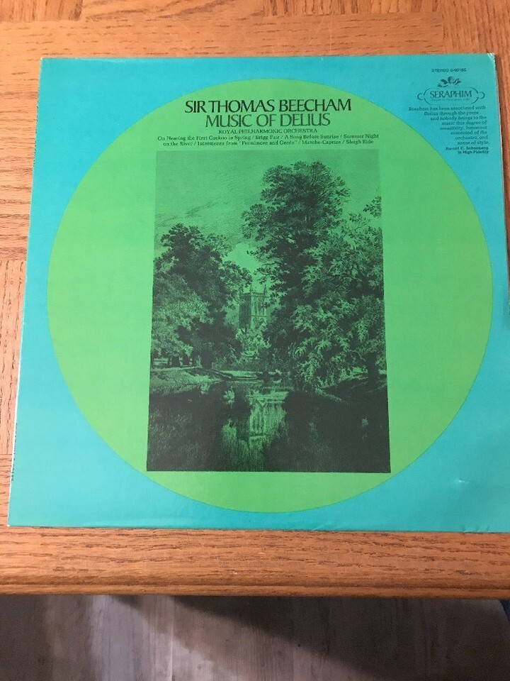 Sir Thomas Beecham Music Of Delius Album - $38.62