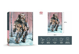 Catsquatch 5289214 Big Foot of Cats by Shyama Golden 1000 Pc Jigsaw Puzzle 28X20 - £19.46 GBP