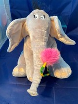 Macy&#39;s Horton Hears a Who Elephant Stuffed Animal Plush Toy 2008 Dr. Seu... - £18.17 GBP