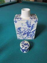 CHINESE BOTTLE DECANTER WITH COVER  7 X 4 2 1/2&quot;   [72] - $123.75