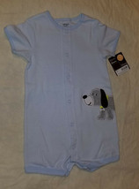 Carter&#39;s Baby Boy, Cotton, Cute Dog Appliques Bodysuit, Size 12 Months.NWT - $8.99