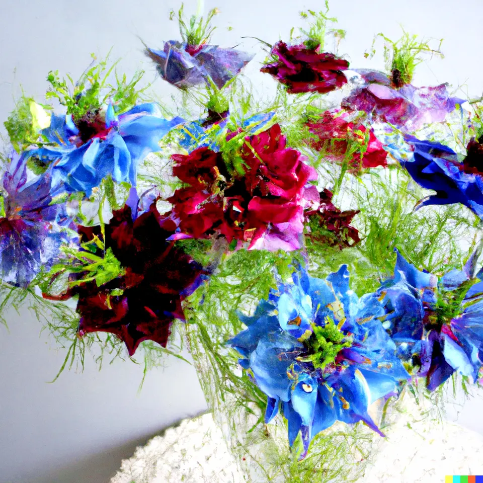 KingStore 500 Seeds Love In A Mist Annual Flower Persian Jewels Mix - £7.09 GBP