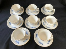 Conjunto De 8 Ditmar Urbach Antigüedad Porcelana Tazas y Platillos - $199.64