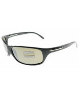 SERENGETI PISA Shiny Black / Polarized 555nm Sunglasses 6948 62mm - $236.55