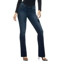 Sofia Jeans Women&#39;s Marisol Bootcut Mid Rise Jeans Dark Wash - Size 20 Short - £16.07 GBP