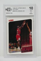 1999-00 Upper Deck Victory #428 Michael Jordan GH Bulls BCCG 10 Mint or Better - £79.92 GBP