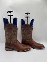 Men’s Ariat Slingshot Leather Cowboy Boots Brown Size 11D - £64.22 GBP