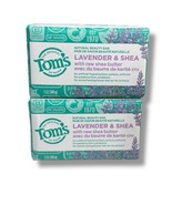 2 x Tom&#39;s LAVENDER &amp; SHEA Natural Beauty Bar, No Artificial Fragrance, 5... - $24.74