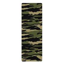 Tiger Stripe Camouflage: Military Style - Rubber Yoga Mat - $62.80