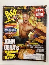 WWE Magazine January 2011 John Cena, Rey Mysterio, Triple H, Kane &amp; Rand... - $174.02 MXN