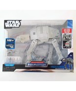 Star Wars Micro Galaxy Squadron At-At Walker Series 2 Lights Sounds with Figures - £44.94 GBP