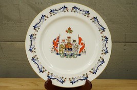 Vintage English China Aynsley Plate Centennial Canadian Confederation 1867-1967 - £27.39 GBP