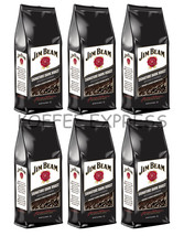 Jim Beam Signature Dark Roast Bourbon Flavored Ground Coffee, 6 bags/12 oz each - £39.04 GBP