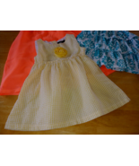 3 INFANT GIRLS DRESSES-CARTER&#39;S/ABS KIDS-3T-EXCELLENT-CUTE - $20.31 CAD