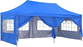 Blue Klismos 10X20 Pop Up Canopy Tent Outdoor Party Wedding Gazebos - £361.60 GBP