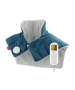 Weighted Heating Pad for Neck and Shoulders 19”x23” 6 Heat Settings &amp; Ti... - $24.74
