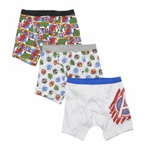 Marvel Comics Avengers Assemble 3 Pack Boys Boxer Briefs for Little Boys - £10.20 GBP