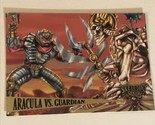 Skeleton Warriors Trading Card #74 Aracula Vs Guardian - $1.97
