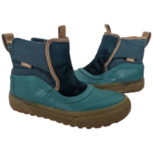 Vans Slip-On Hi Terrain MTE-1 Primaloft Insulated Winter Boots Size Kids 3 Rain - $49.98