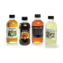 Healing Oils Set - Castor Oil, Shea Nut Oil, Black Seed Oil, Vitamin E - 4 Oz. 4 - £31.96 GBP+